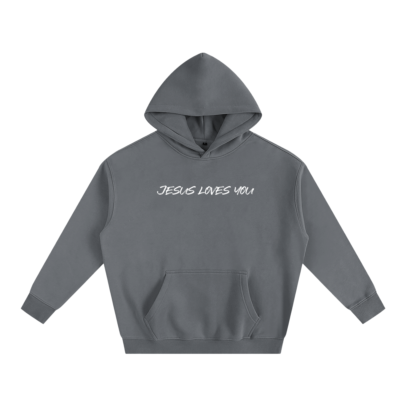 Jesus Loves You  - Oversize Fleeced Hoodie