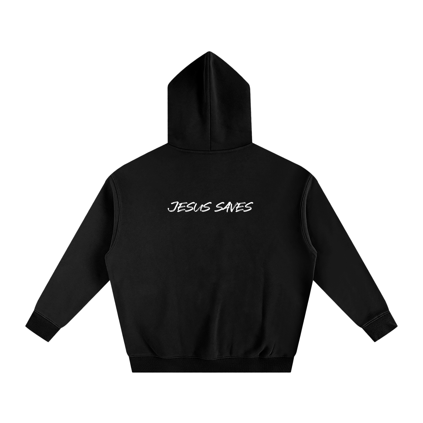 Jesus Saves - Oversize Fleeced Hoodie