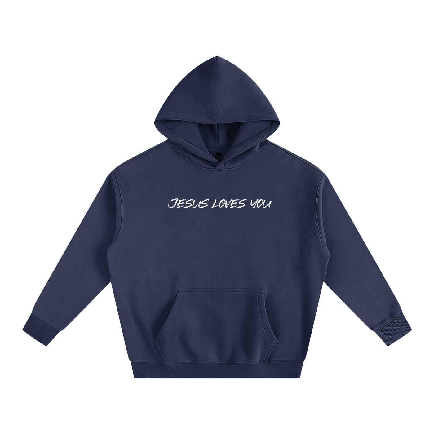 Jesus Loves You  - Oversize Fleeced Hoodie