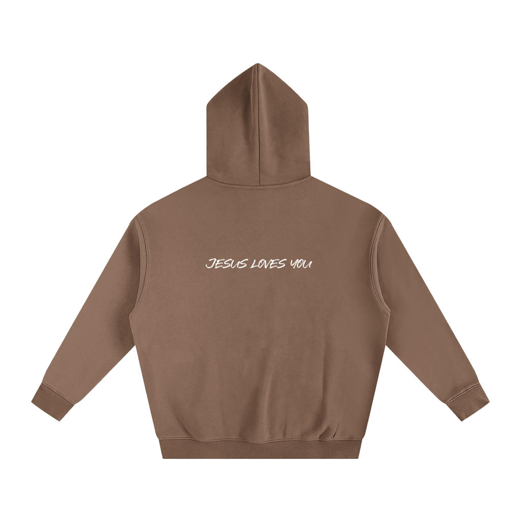 Jesus Loves You - Oversize Fleeced Hoodie