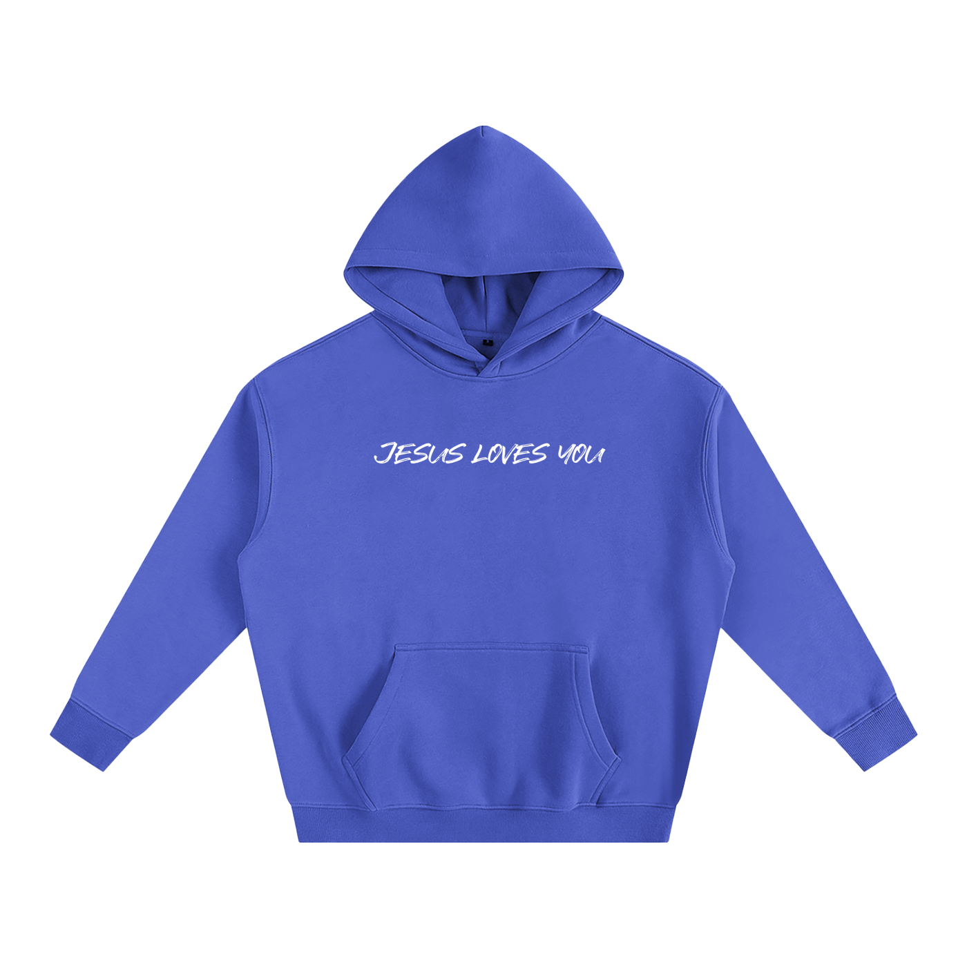 Jesus Loves You  - Oversize Fleeced Hoodie
