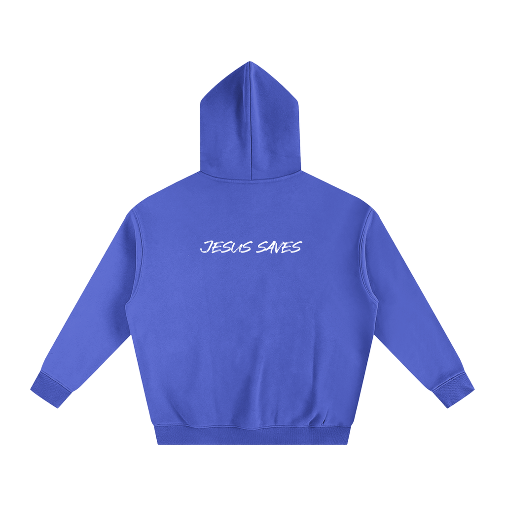 Jesus Saves - Oversize Fleeced Hoodie