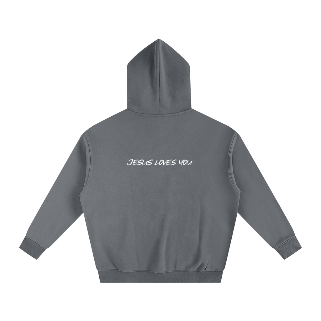 Jesus Loves You - Oversize Fleeced Hoodie
