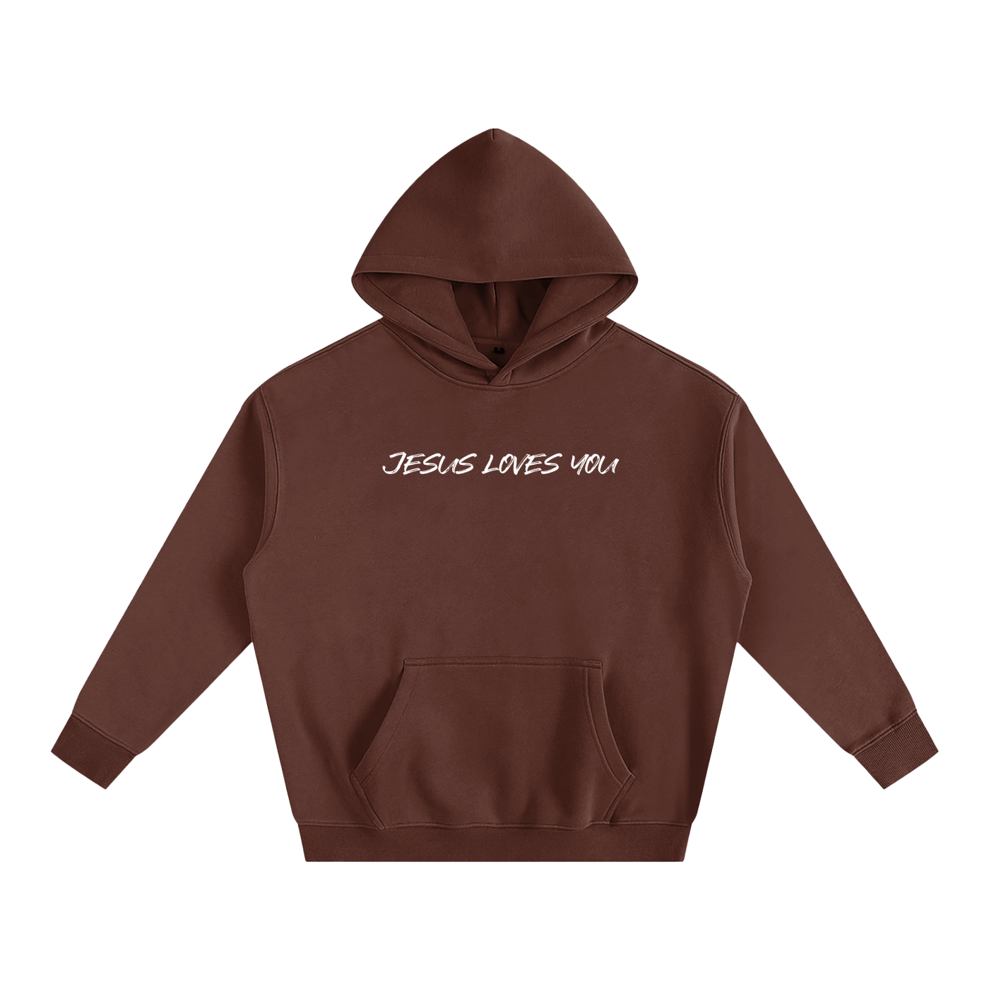 Jesus Loves You  - Oversize Fleeced Hoodie