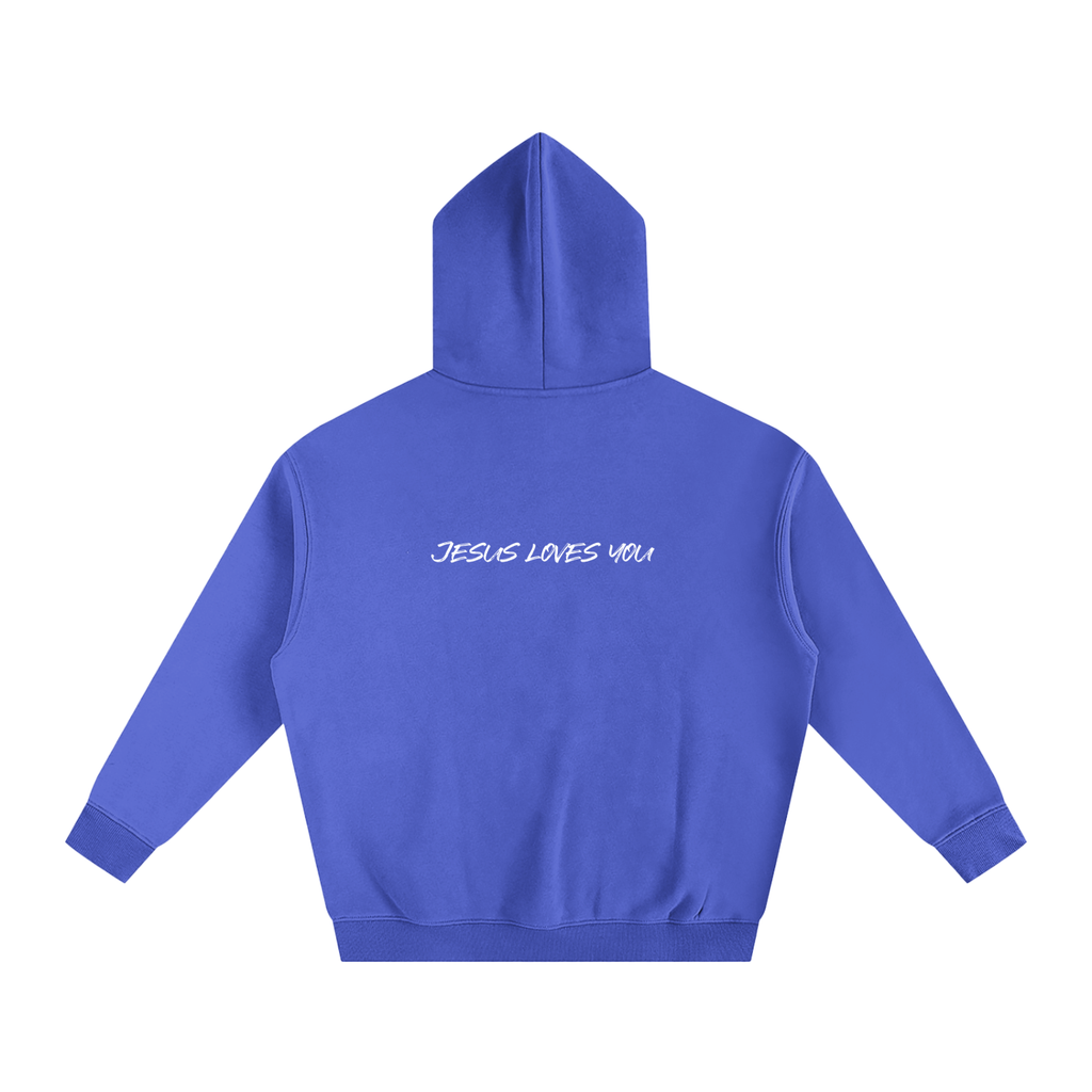 Jesus Loves You - Oversize Fleeced Hoodie