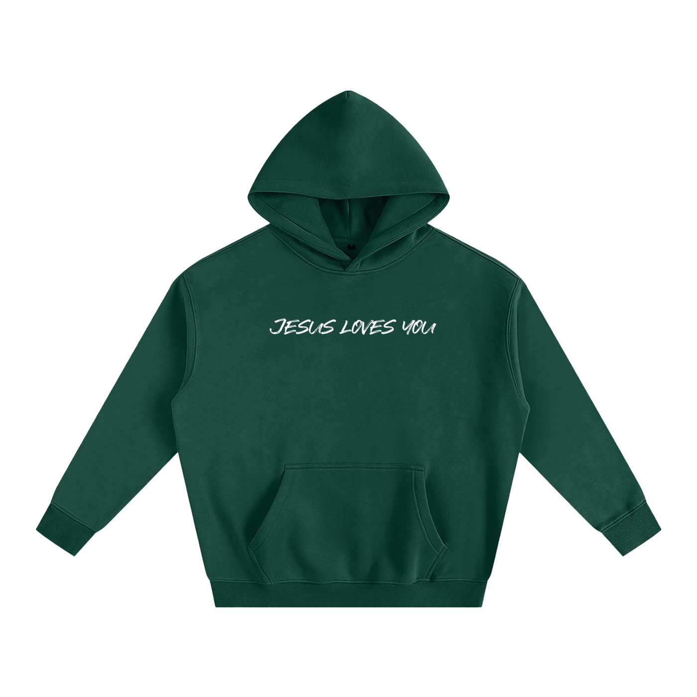 Jesus Loves You  - Oversize Fleeced Hoodie