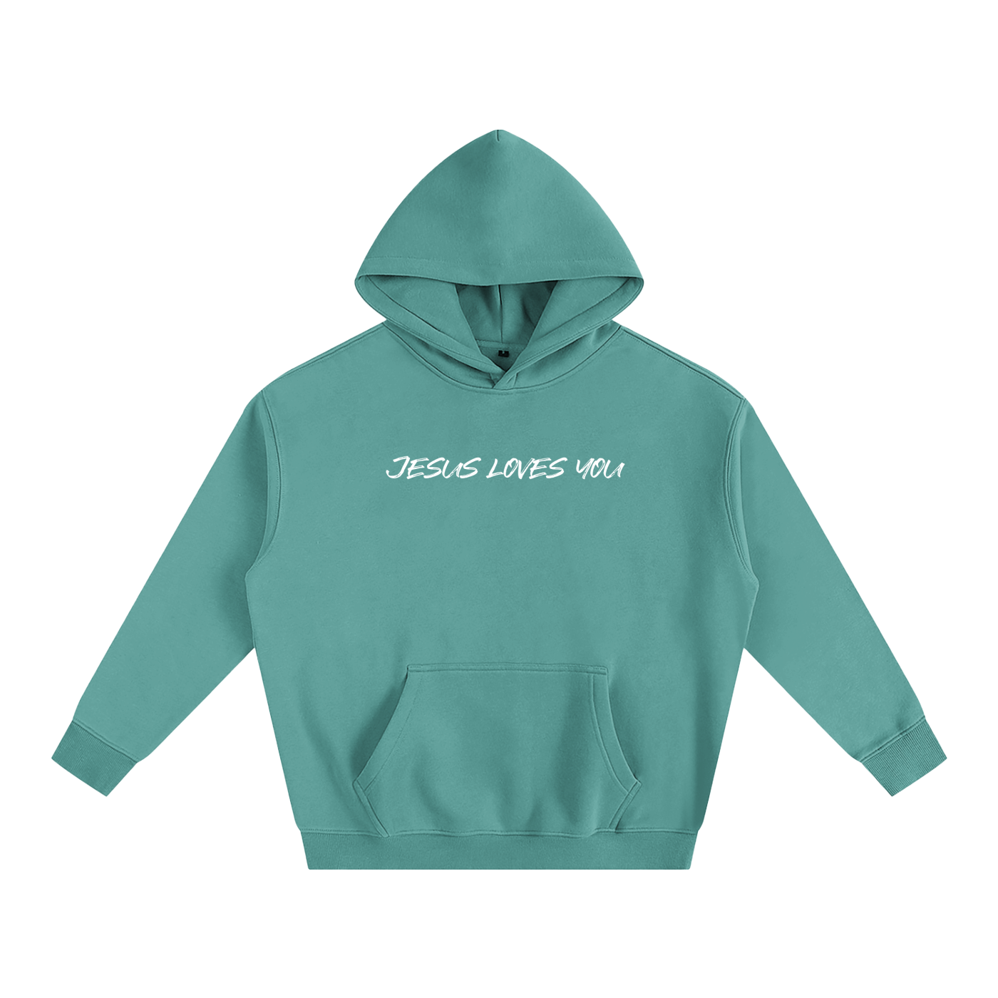 Jesus Loves You  - Oversize Fleeced Hoodie
