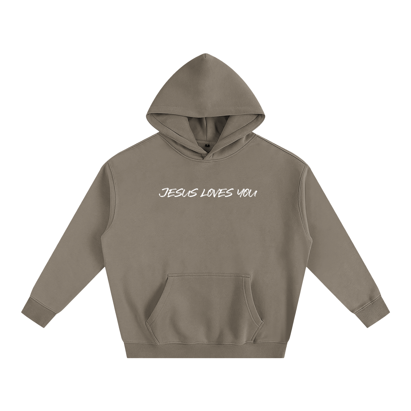 Jesus Loves You  - Oversize Fleeced Hoodie