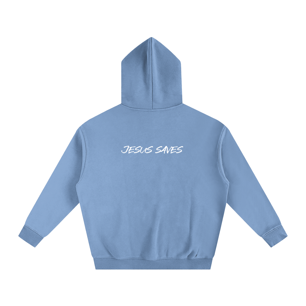 Jesus Saves - Oversize Fleeced Hoodie