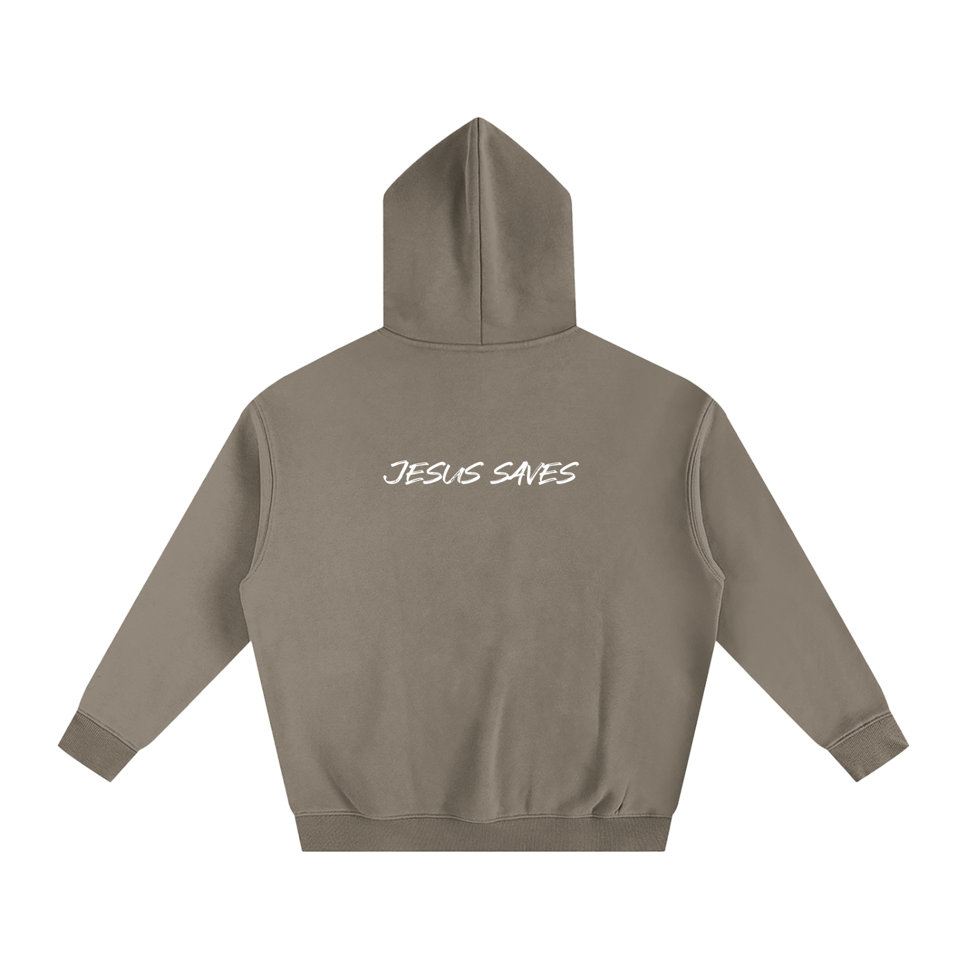 Jesus Saves - Oversize Fleeced Hoodie